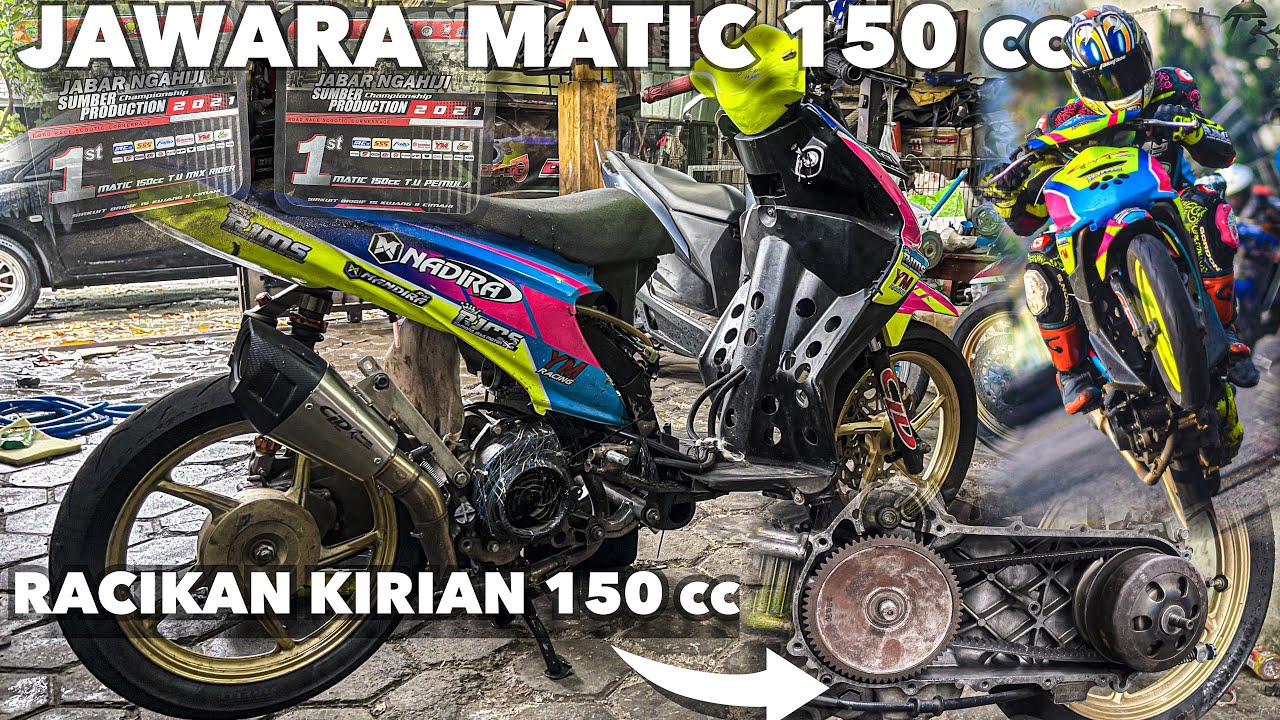 MDR RACING RAJA MATIC 150 CC ❗️INTIP KIRIAN MOTOR KENCENG