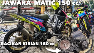 MDR RACING RAJA MATIC 150 CC ❗️INTIP KIRIAN MOTOR KENCENG