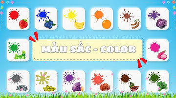 Đây là màu gì? Bé học tiếng Anh màu sắc | Colors | Oh Vui Kids