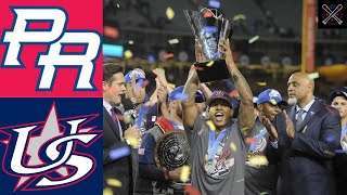 Puerto Rico vs United States | World Baseball Classic Championship | WBC 2017 Highlights #mlb