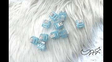 Clicky switches sound test.