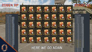 War Thunder 'Ground Breaking' Dev Server: Using Every Booster I Have (Again)