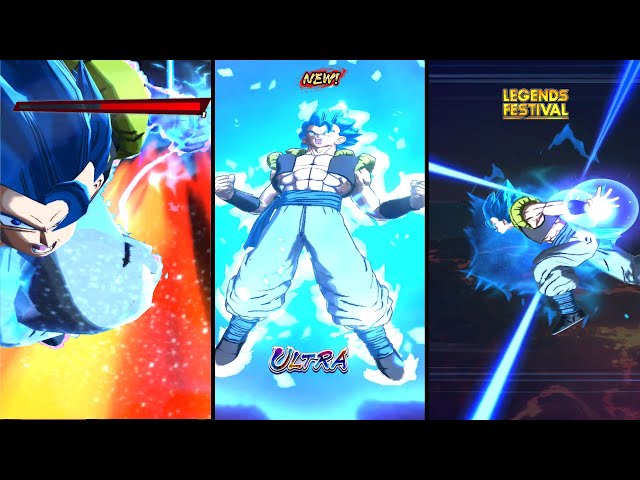 ULTRA RISING - SHINING BLUE FUSION - Dragon Ball Legends
