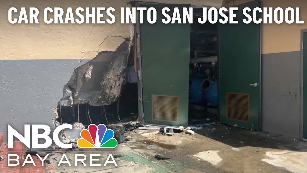 Car Crashes Into San Jose Middle School YouTube car-crashes-into-san-jose-middle-school-youtube