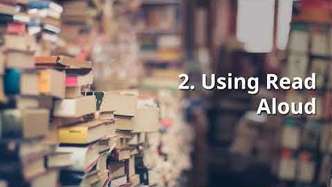 Improve student reading with Learning Tools in Microsoft Word