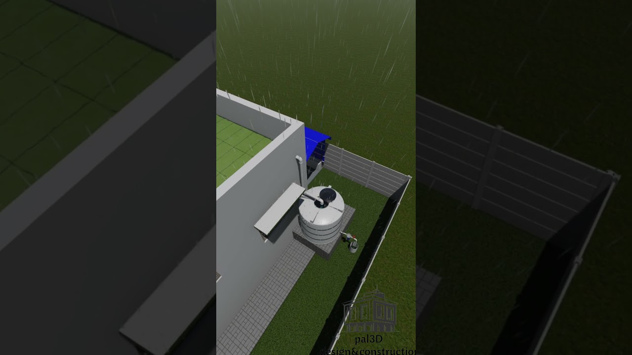 rain collection system for our house(voice generated by 11.ai)  