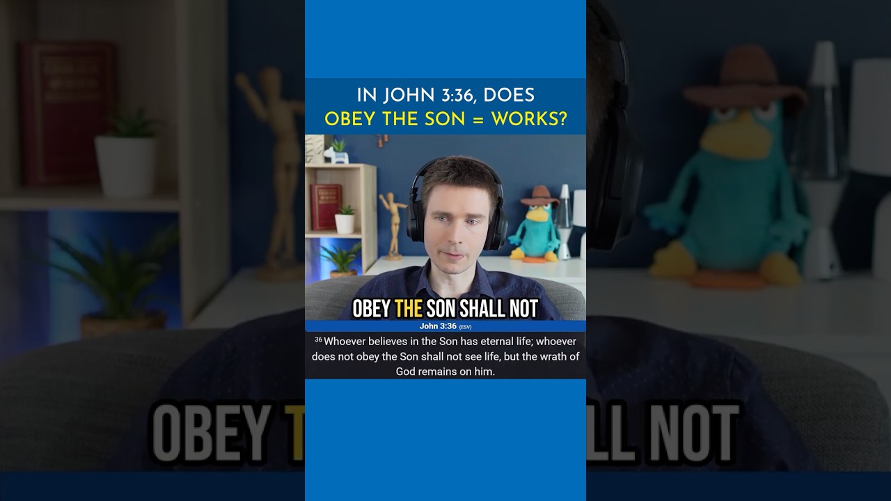 In John 3:36, does "Obey the Son" = Works?
