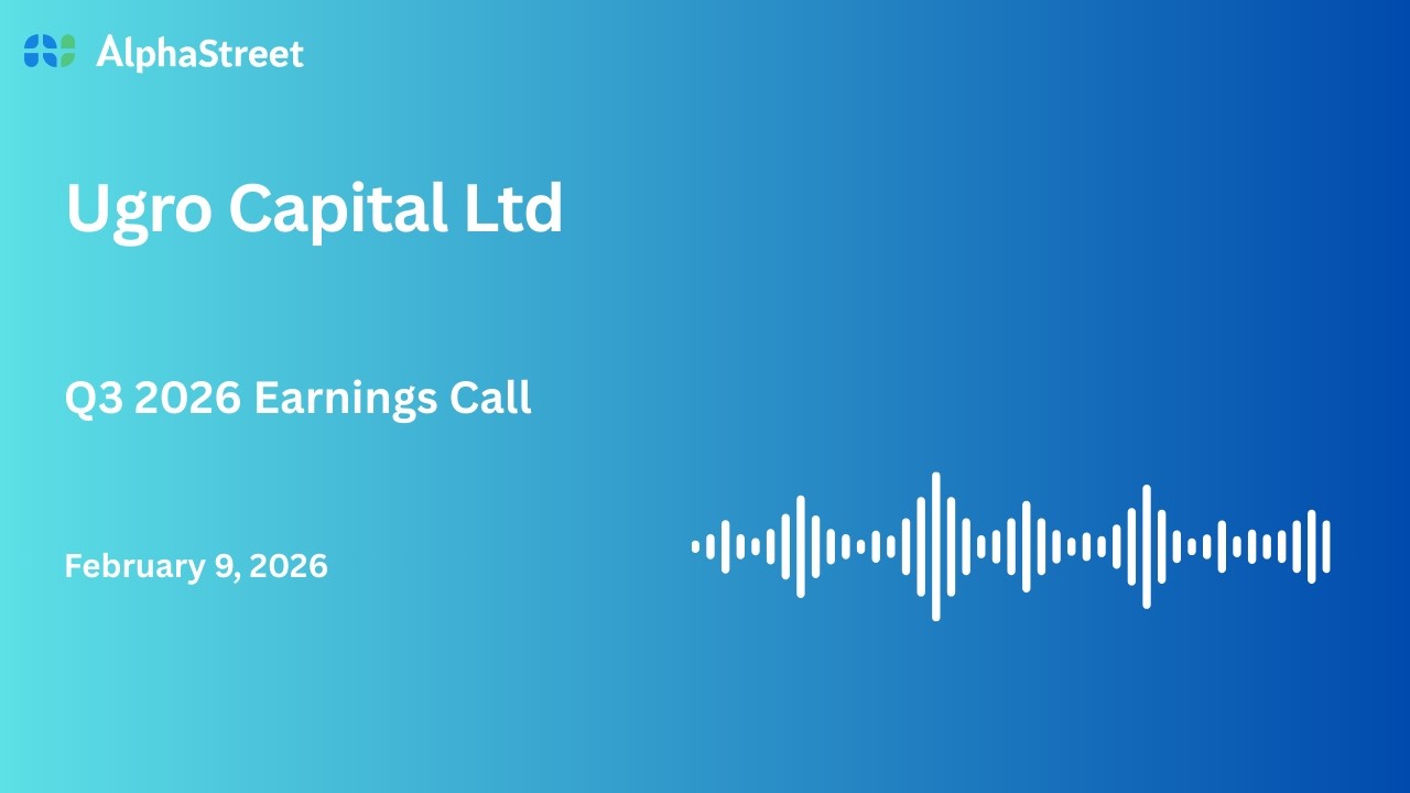 Ugro Capital Ltd Q3 FY2025-26 Earnings Conference Call