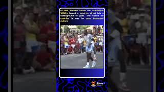 When MJ Took Over The Streets In 1986! #shorts