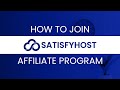 SatisfyHost Affiliate Program (How To Join & Commission/Payment Details)