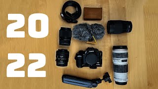 What's ACTUALLY In My Camera Bag in 2022 (starter kit)