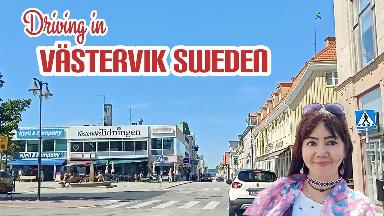 Driving in Västervik : Kalmar County Småland Sweden : Ida Fjellstad