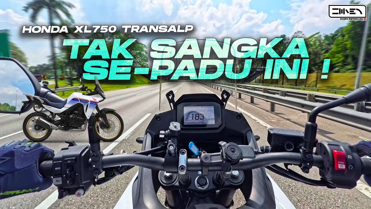 FUHH DAH BAWAK BARU TAHU ! Honda XL750 Transalp Malaysia | Insta360 Ace Pro 2 [4K]