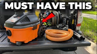 The BEST Vacuum For Car Detailing! - Rigid 4 Gallon 5HP Portable Wet Dry Vacuum