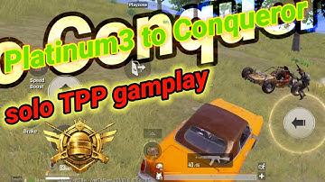 Day-3 🔥 Platinum3 to solo Conqueror gamplay SamsungA3,A5,A6,A7,J2,J5,J7,S5,S6,S7,S9,A10,A20,A30,A50