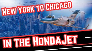 New York to Chicago in the HondaJet