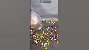 Filming Tricks: Marbles in Reverse Motion. #reverse #marbles #YouTuber #glassmarbles