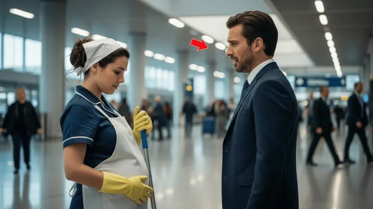 MILIONÁRIO NÃO ACREDITOU AO VER SUA EX ESPOSA GRÁVIDA TRABALHANDO NO AEROPORTO!