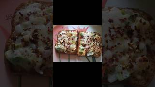 Easy Bread pizza|simple snack recipe???shortvairalshortsfoodhomemade