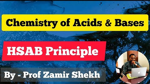 HSAB Principle #Pearson Hard Soft Acid Base Theory #iitjee #iitjam #csirnet #gate #SET