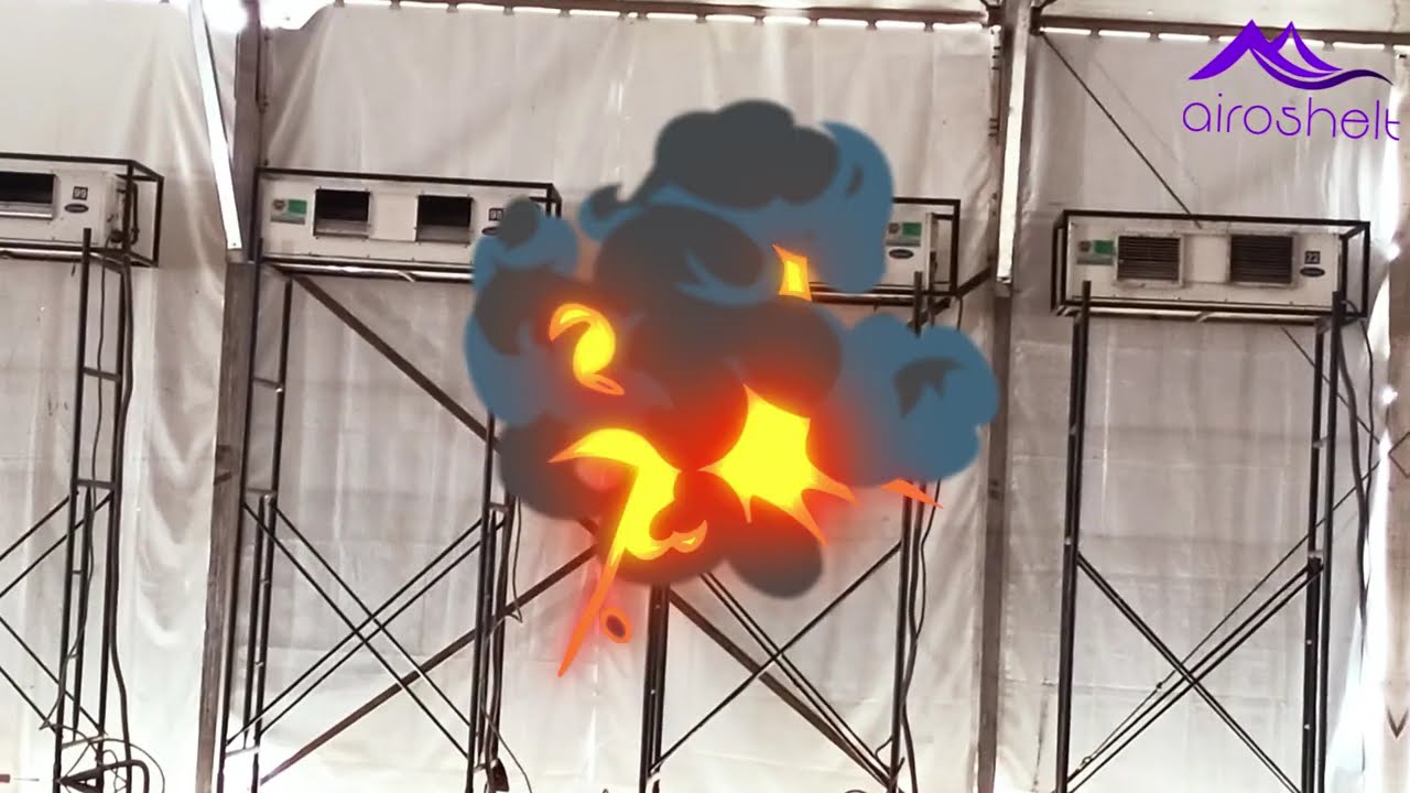 Duct AC on rent for Events | AC tent on rent in Pune, Mumbai, Goa 