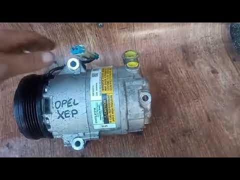 Замена подшипника шкива компрессора кондиционера(ZM2) Opel Astra J. Видео