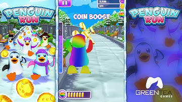 Penguin Run | Game Preview | Fun Games for Boys and Girls | Green Tea Games