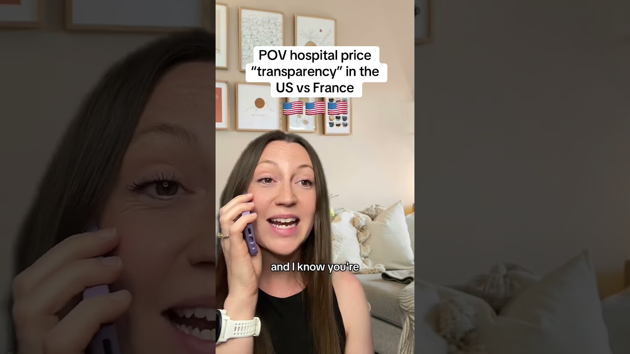 Healthcare price transparency in the US vs France #usa #american #france #healthcare #doctor