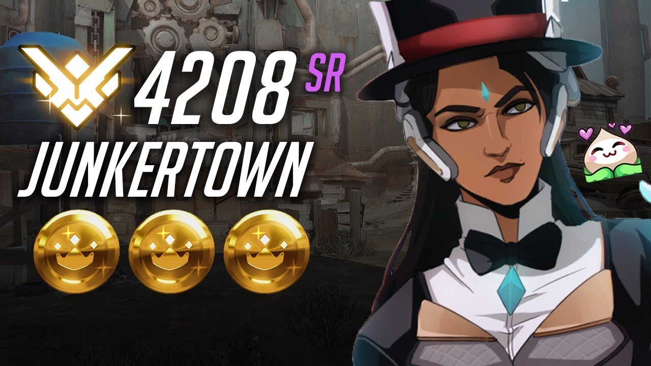 Symmetra on Junkertown | GM Symmetra Gameplay | blurb