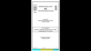 School Self-Evaluation for  Schools in Namibia (SSE).
