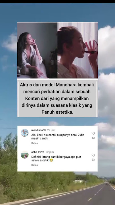 Manohara kembali mencuri perhatian dlm sebuah konten#fyp #sorts #feedshorts
