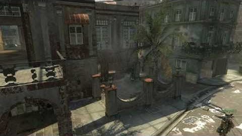 Cod: Black Ops epic  tomahawk kill