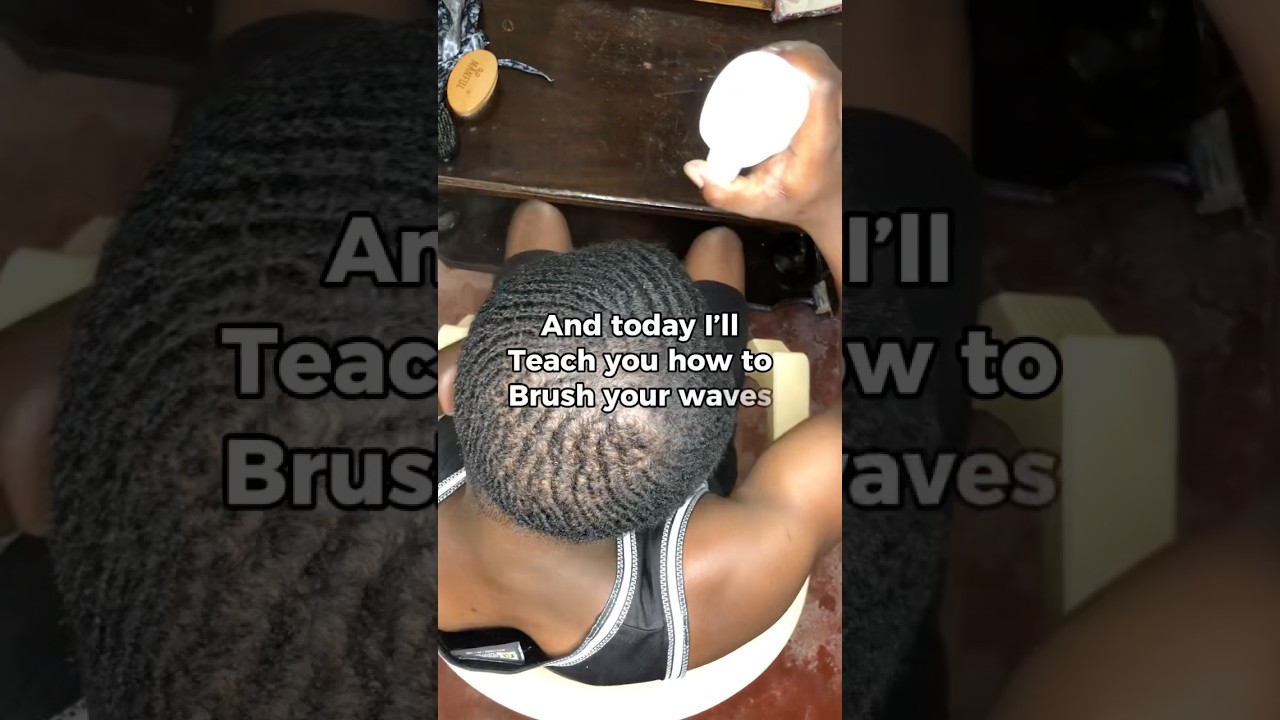 How to brush 720 waves 🌊 