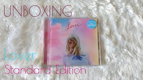 UNBOX : Taylor Swift - Lover (Standard Edition) Made in EU