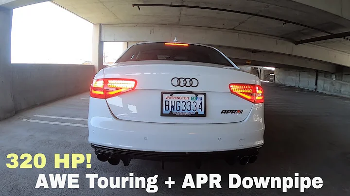 2014 Audi A4 2.0T Quattro - AWE Touring and High Flow Cat