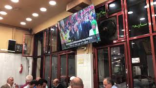 Fi̇li̇sti̇n Ramallahta Arap Kahvesi̇nde Recep Tayyi̇p Erdoğan Sevgi̇si̇