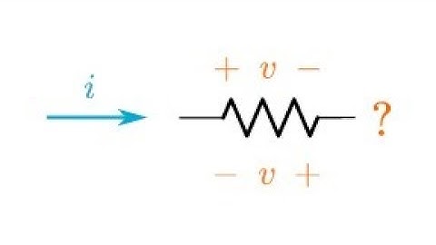 REFERENCE DIRECTION/POLARITY OF CURRENT AND VOLTAGE (current direction and voltage polarity).