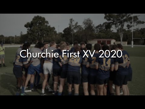 Churchie First XV 2020