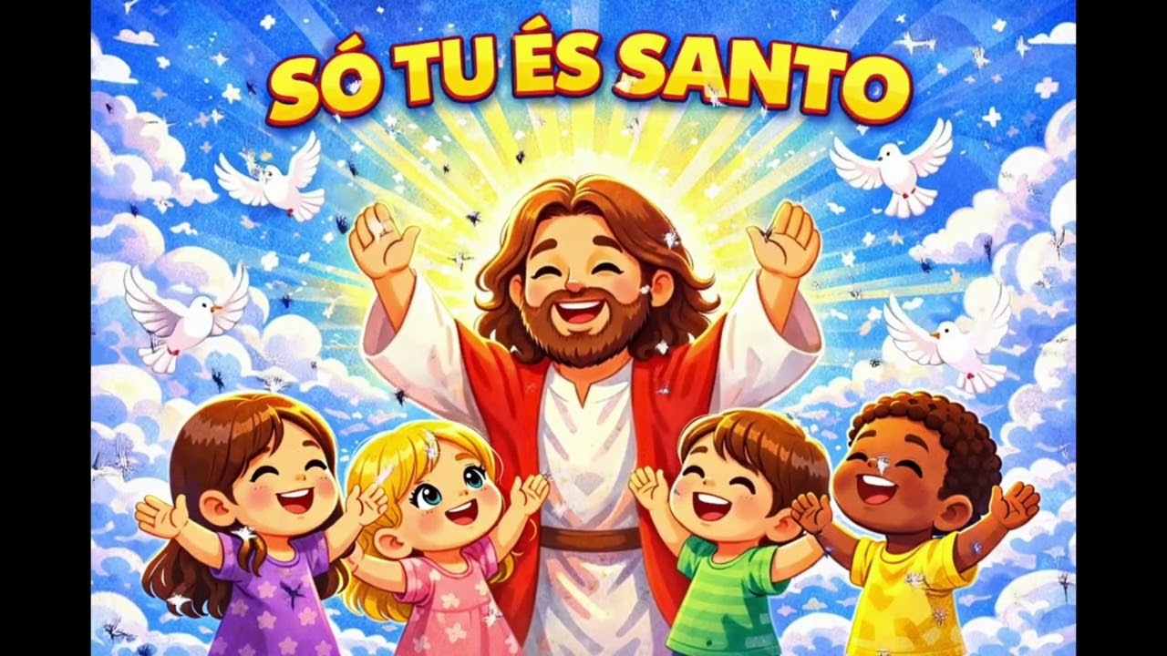 ✨ Só Tu És Santo | Música Infantil — Morada 🙏 | Louvor Infantil O Rei e os Pequenos