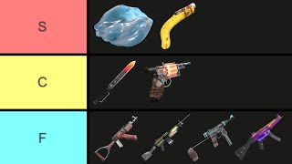 i created THE BEST TIER LIST for WEAPONS in RUST...