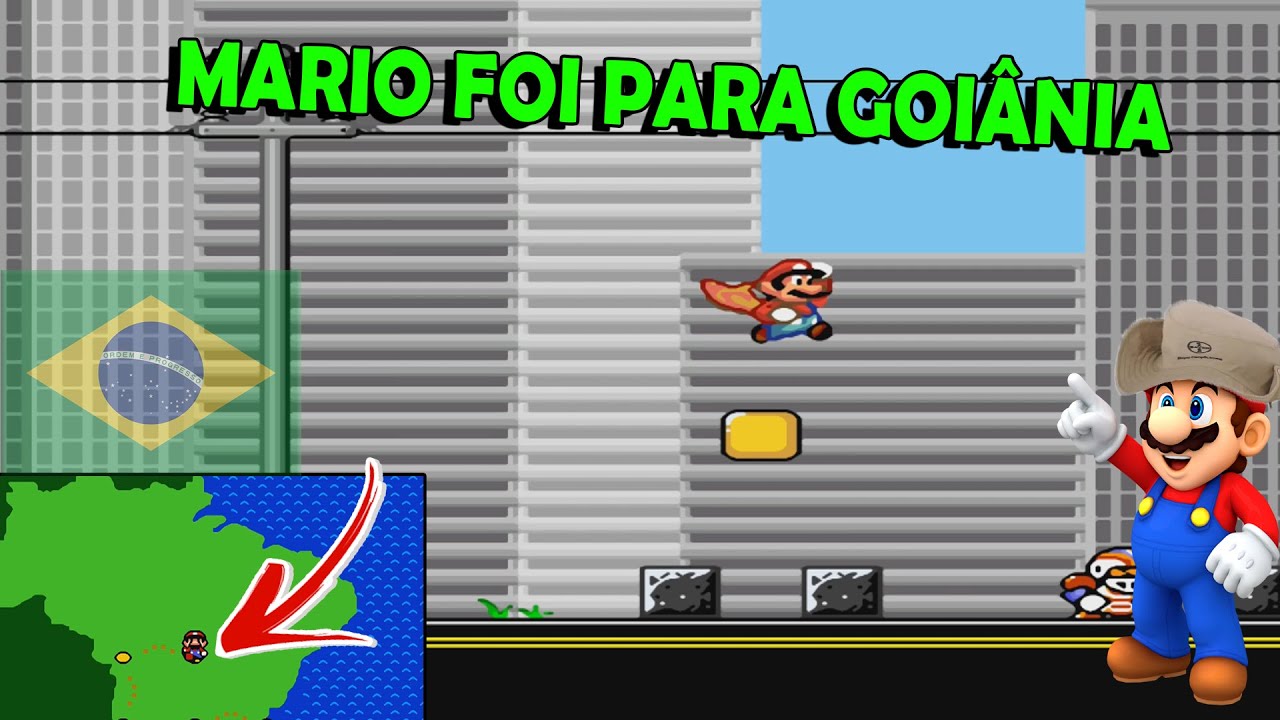 Mario Esta no Brasil? - Mario Goes to Brazil Super Mario World