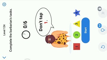 Easy Game Level 124 || Complete The Barbarians tasks.