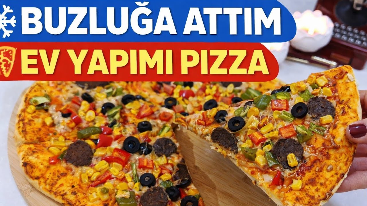 Buzluk İçin Ev Yapımı Pizza Tarifi | pizza nasıl yapılır?