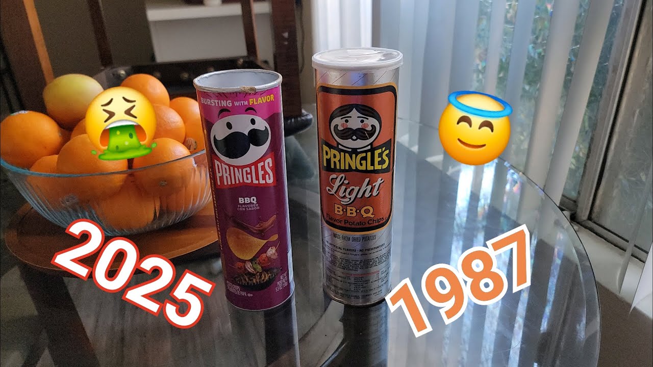 1987 Pringles Compared to 2025 Pringles - YouTube