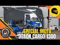Ref:vMvQ1u208pc Vans laissac debon cargo 1300 - special motos - doublage - electricite - amenagement - bloque roue