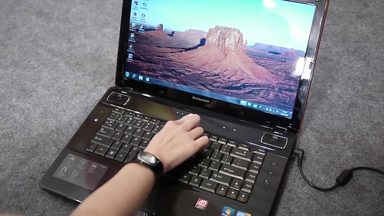 Lenovo SlideNav Changing Wallpaper YouTube