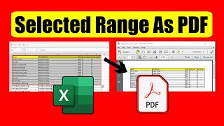 How to Save Selected Range As PDF From Excel screenshot 4
