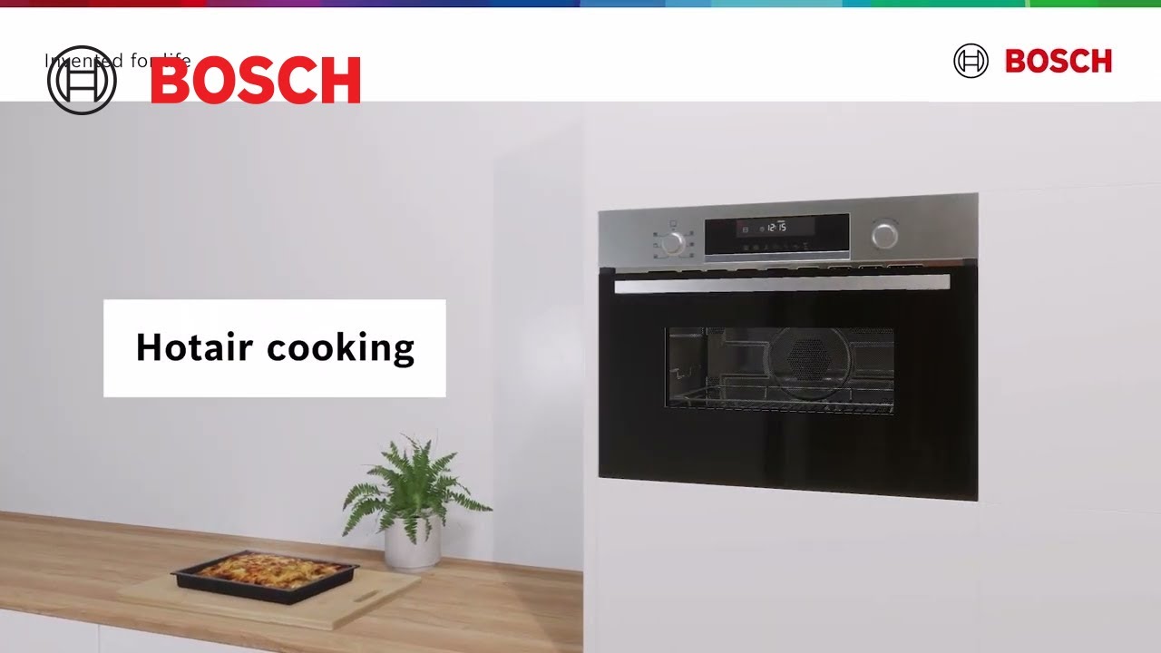 Bosch Compact Oven Features - Hot Air Cooking