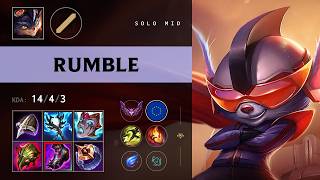 Rumble Mid vs Kassadin - EUW Master Patch 26.14