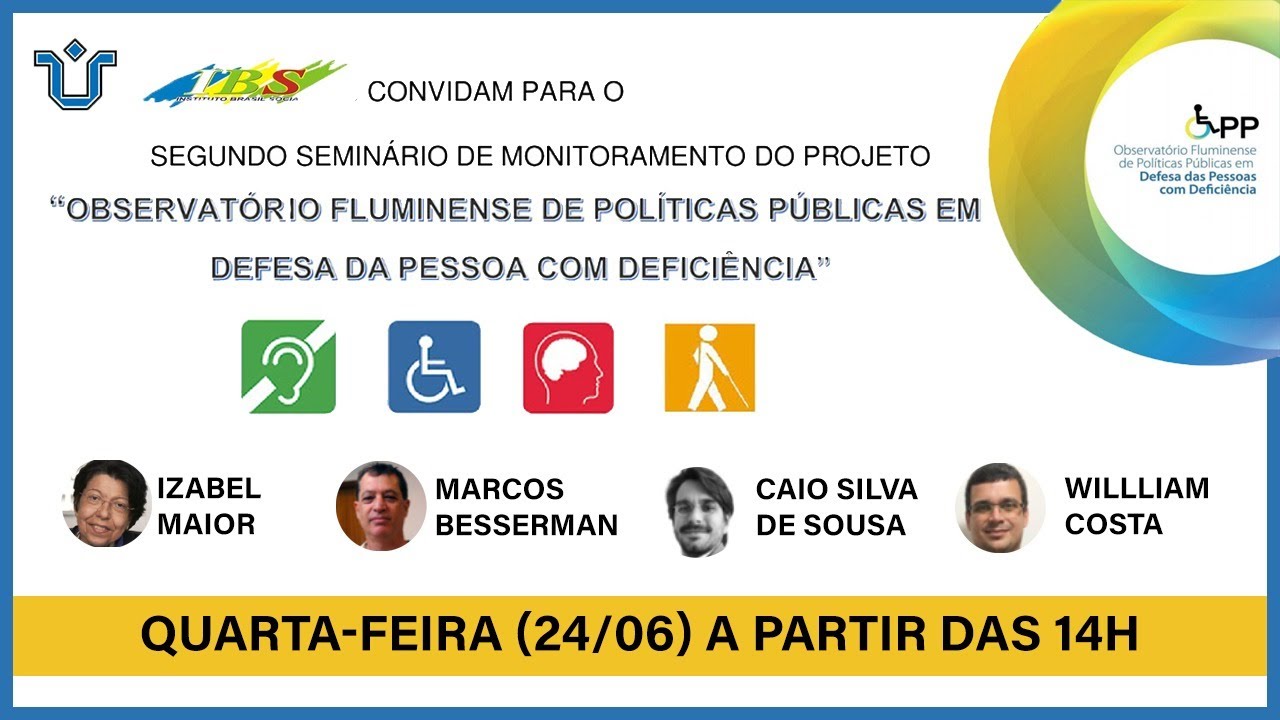 II Seminário de Políticas Públicas em Defesa da Pessoa com Deficiência